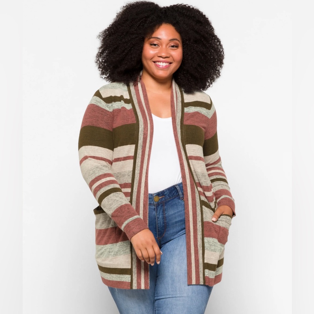 Jemmy Brushed Open Pocket Cardigan